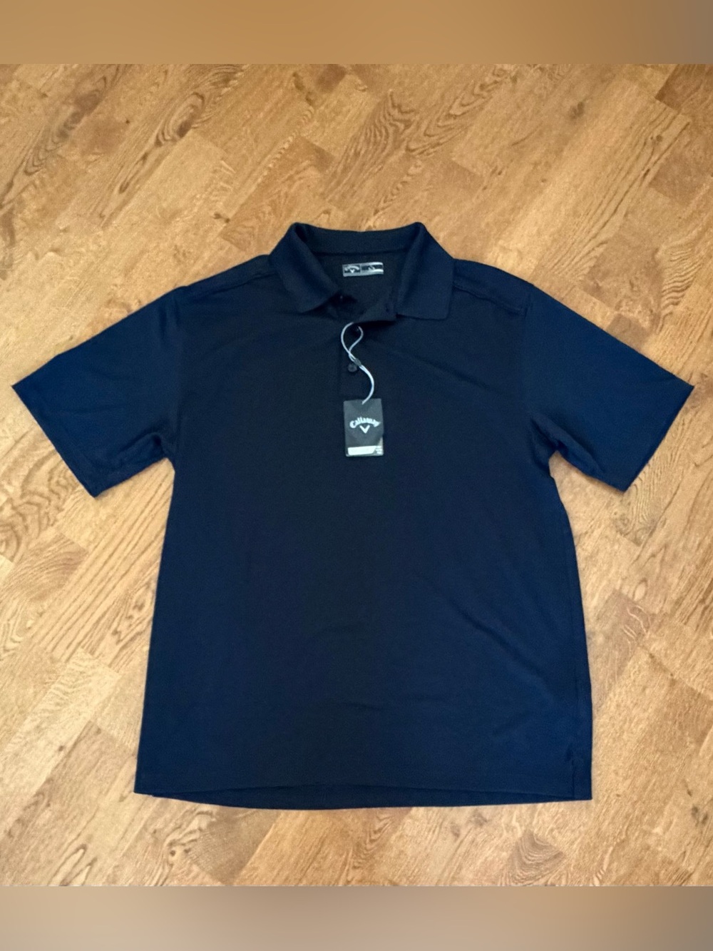 NWT Callaway⛳️Men’s Dry Core Black Short Sleeve Performance Golf Polo Size Large